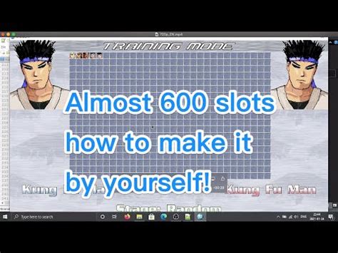 mugen 150 slots|MUGEN Tutorial .